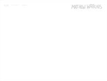 Tablet Screenshot of matthewrwatkins.com